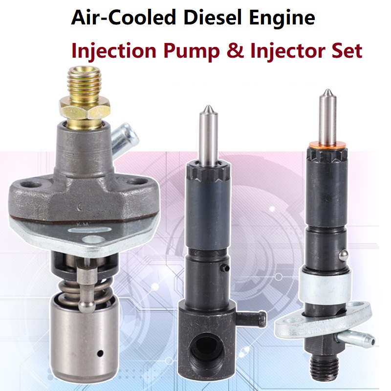 Air-Cooled Diesel Engine Injection Pump & Injector Set