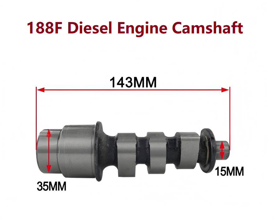 Diesel Engine Camshaft for 170F-192F image 5