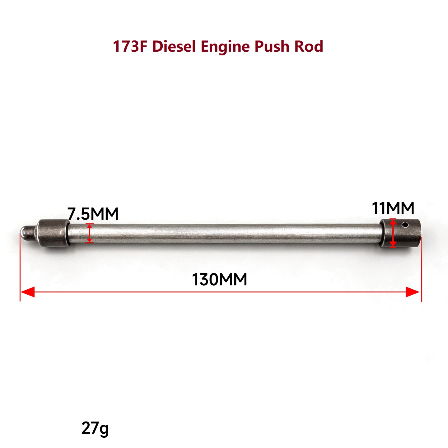 Diesel Engine Push Rod for 173F-1105F