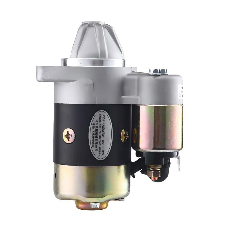 Diesel generator electric starter motor