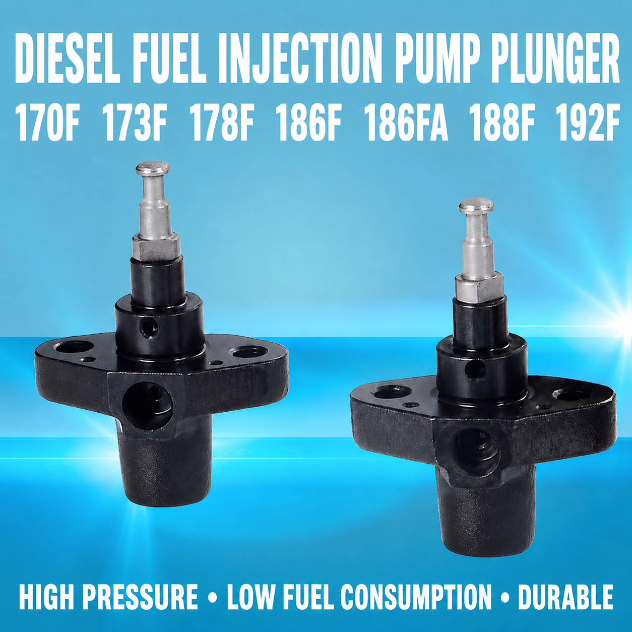 Diesel Fuel Injection Pump Plunger for 170F-192F