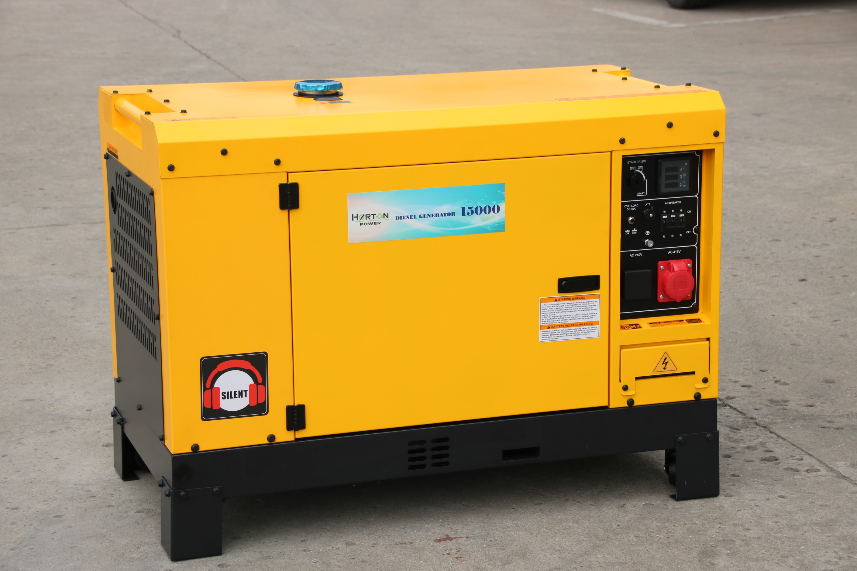 HP15000TD3 Silent Type diesel generator