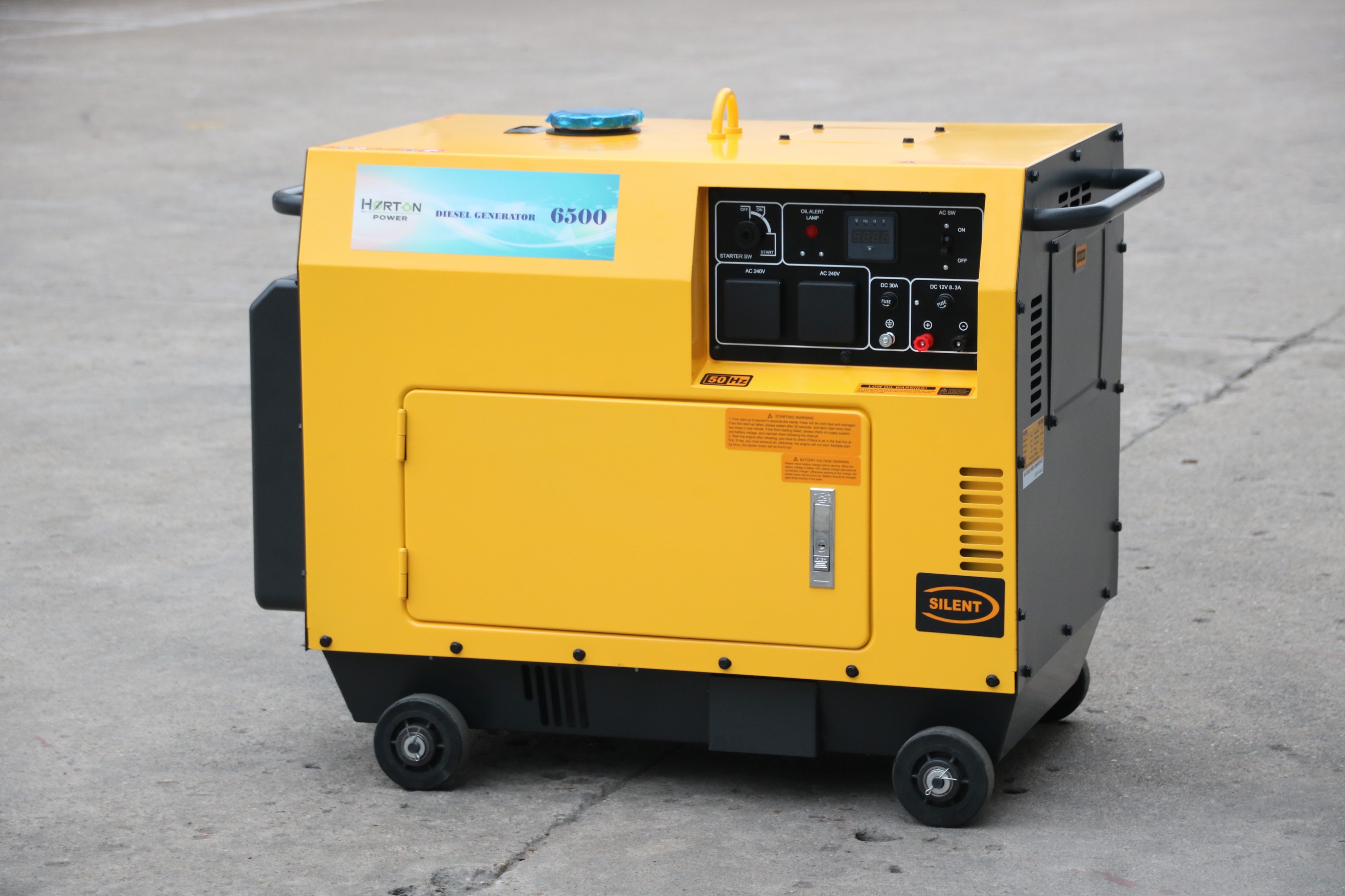 HP6500T Silent Type diesel generator