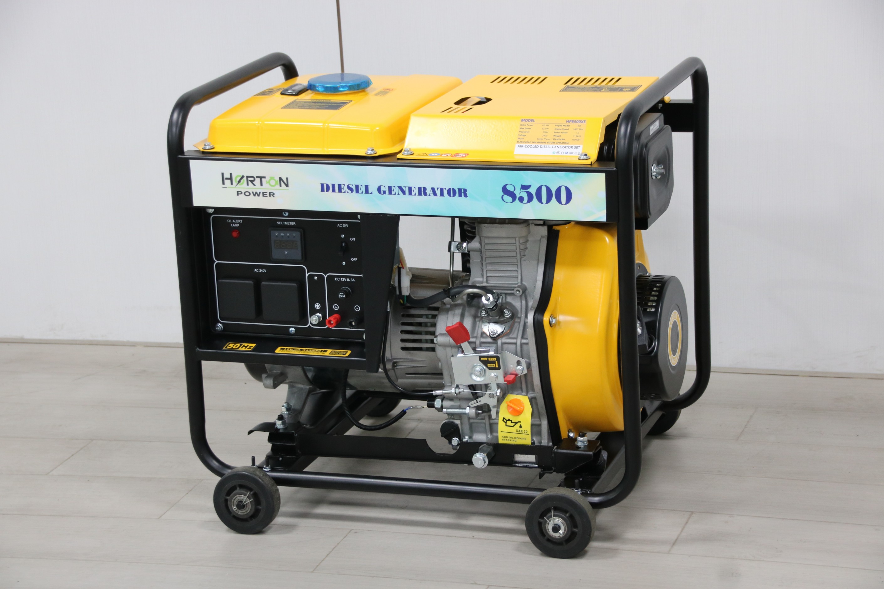 HP8500XE Open Type diesel generator